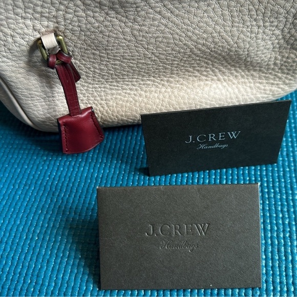 J. Crew Signet Bag Pale Pink Leather Crossbody Purse NWT - Picture 10 of 10